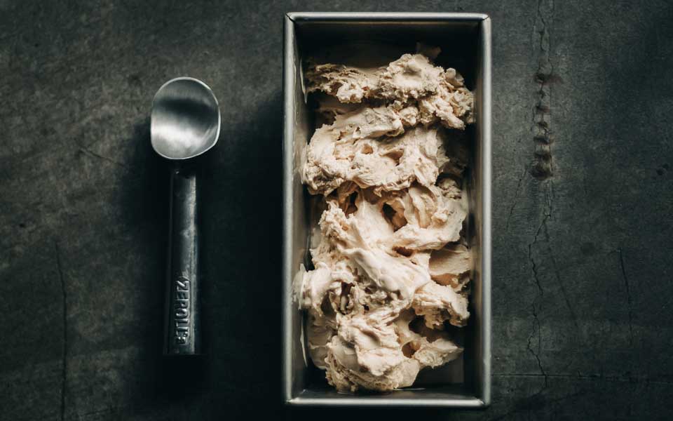 Salvadoran Coffee Ice Cream in Container